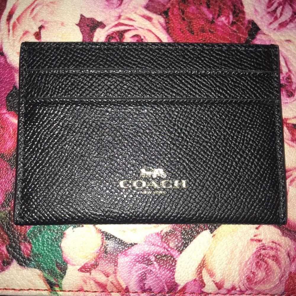 Coach card holder